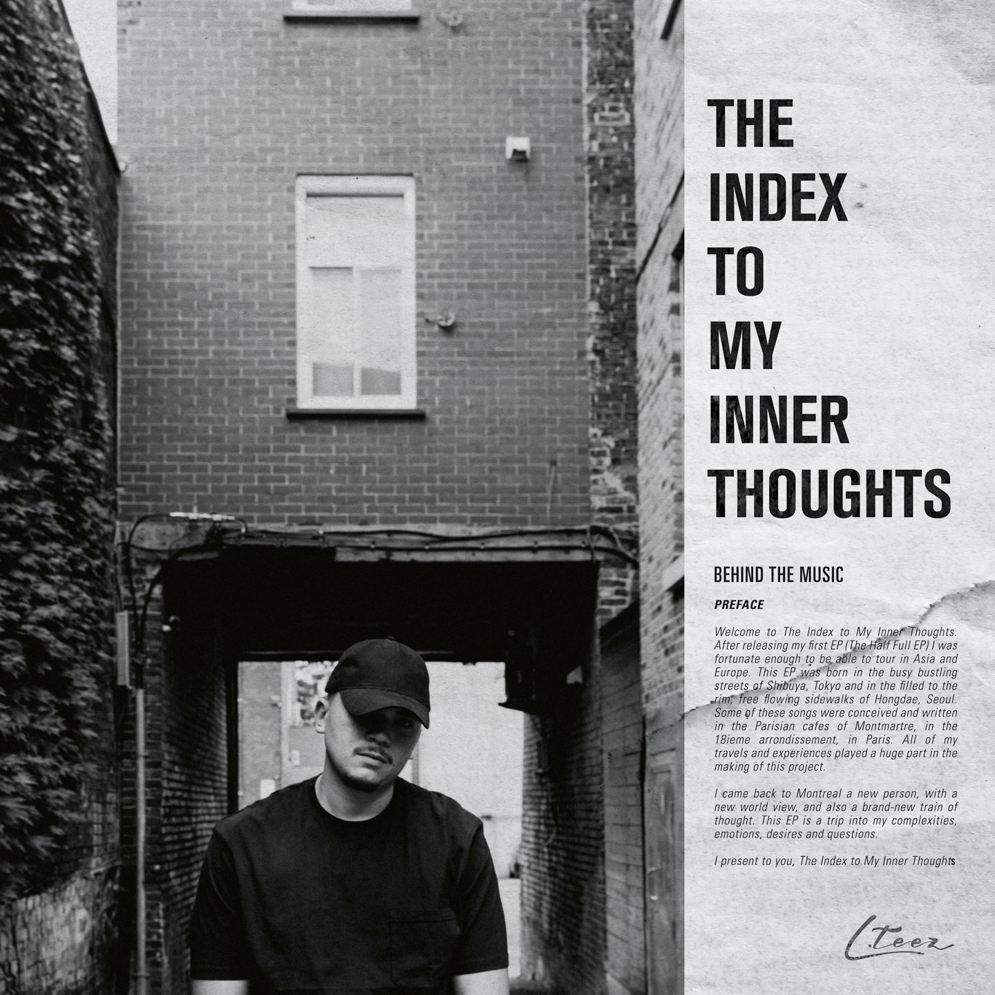 L. Teez, jazz rap e introspezione nel nuovo ep "The Index To My Inner Thoughts" | CornerMusicZine