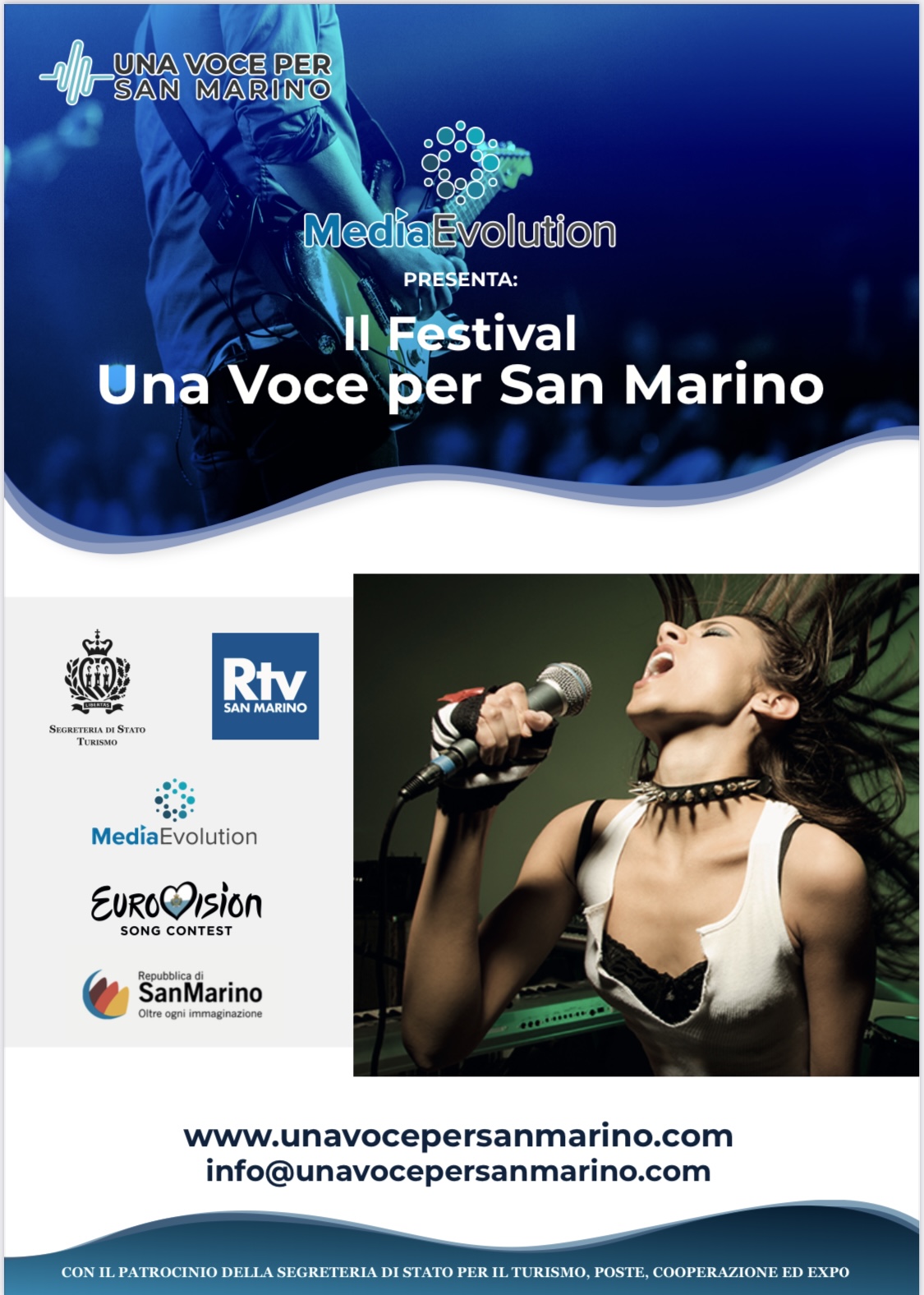 Al via le selezioni per il Festival Una voce per San Marino