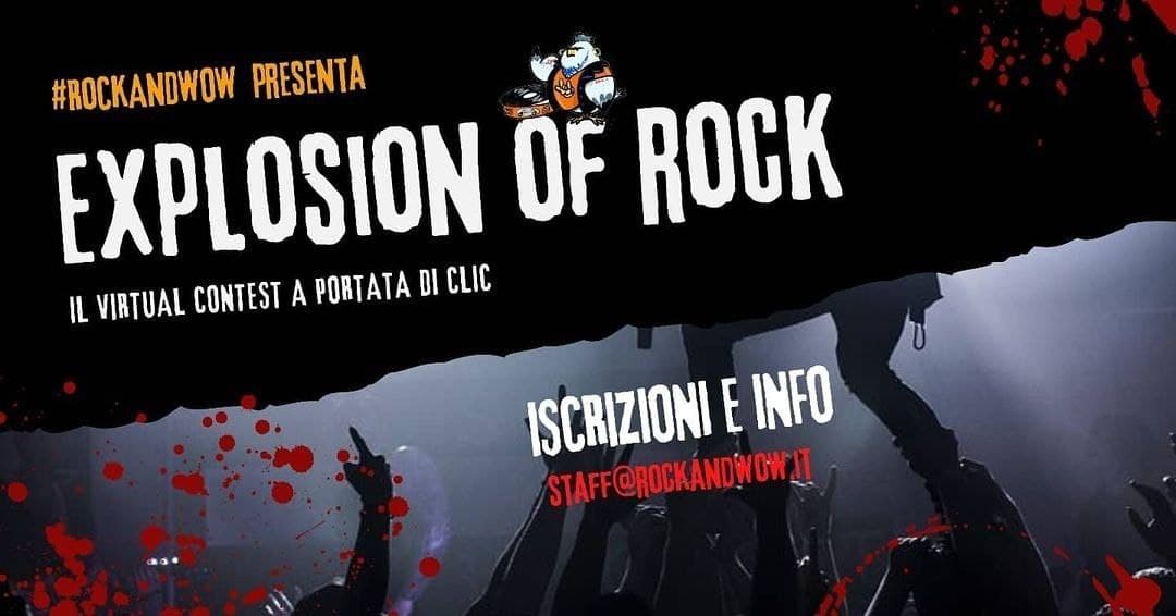 RoCkAnDwOw, al via la 1^ edizione del Virtual Contest “The Explosion Of Rock”