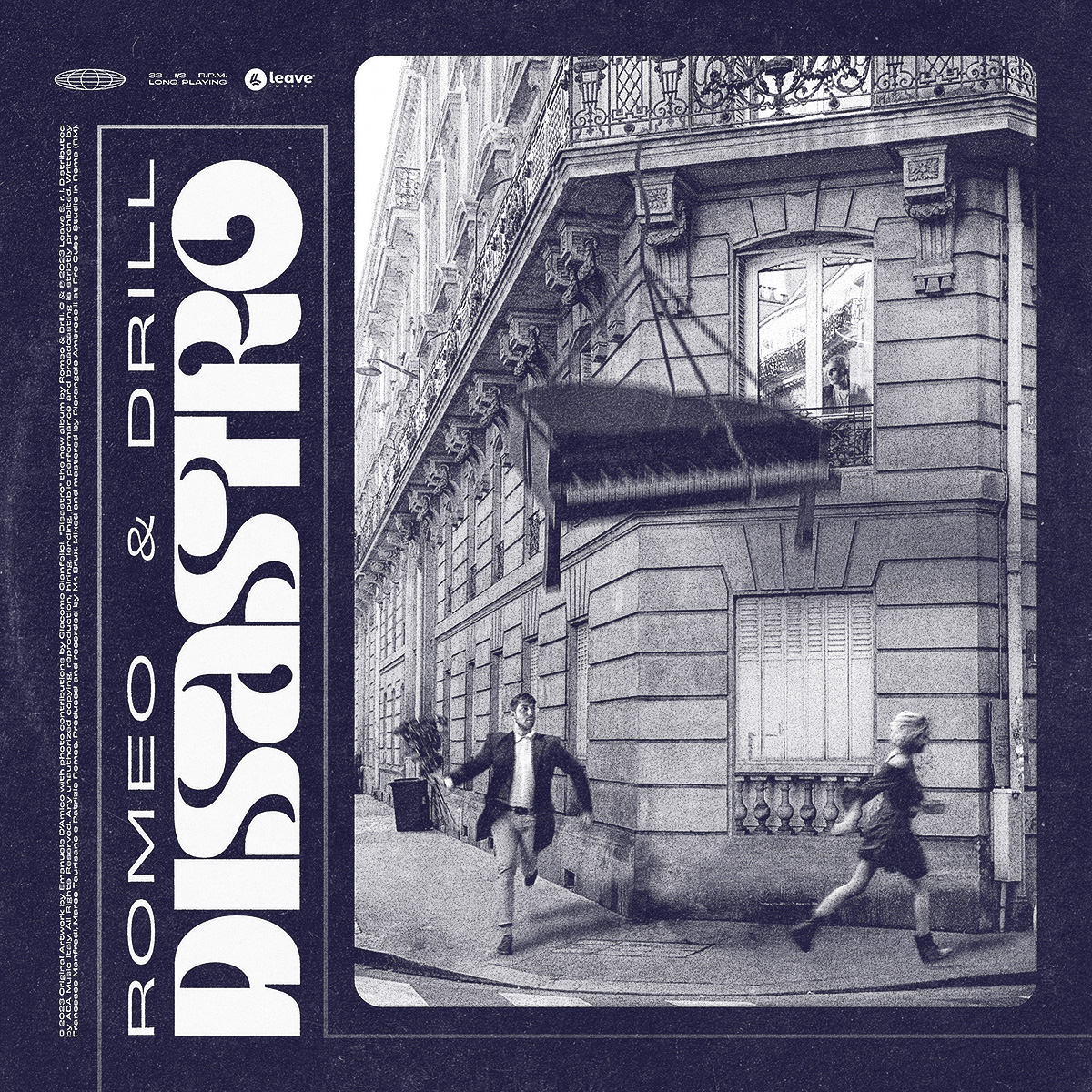 Fuori “Disastro”, il primo (e ultimo) album di Romeo & Drill (Leave Music/distr.ADA Music)